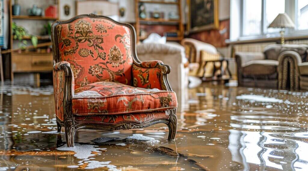 Carpet and Upholstery Water Damage Restoration