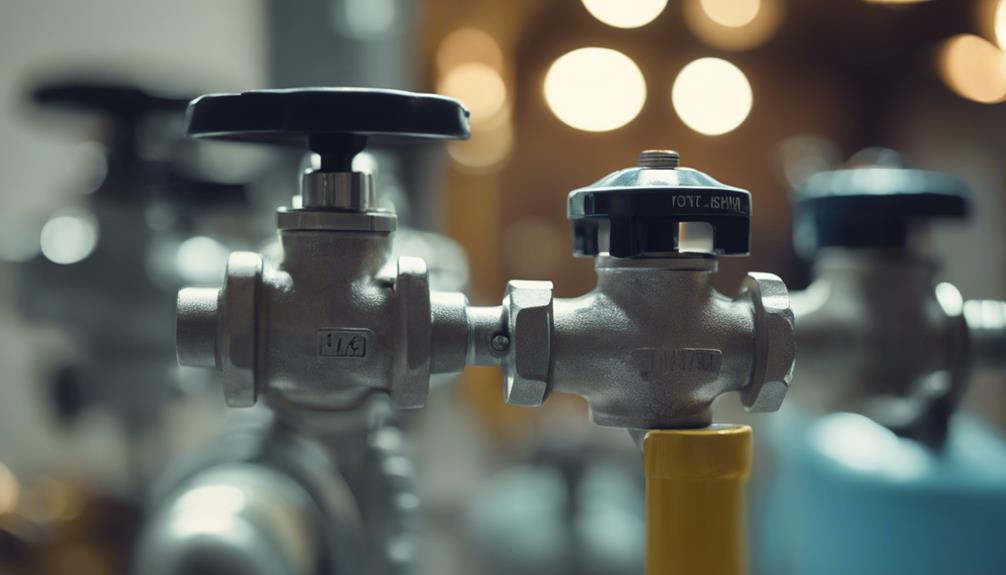 identifying plumbing fixture valves