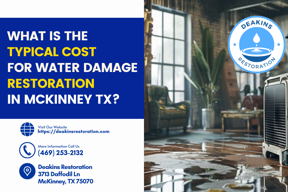 What Is the Typical Cost for Water Damage Restoration in McKinney TX